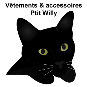 Vtements et accessoires Ptit Willy logo chat