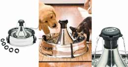 Fontaine--eau pour chat Drinkwell inox 360 degrs Petsafe