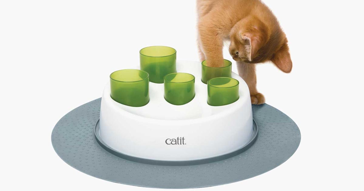 Gamelle interactive à tubes Senses 2.0 Cat It